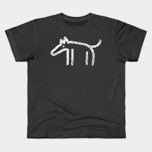 Vintage Dog - Minimal Kids T-Shirt